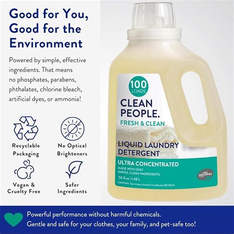 THECLEANPEOPLE The Clean People Liquid Laundry Detergent - India | Ubuy