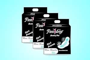 Buy First drop Sanitary Pads for Girls and Women, Soft and Comfortable ...