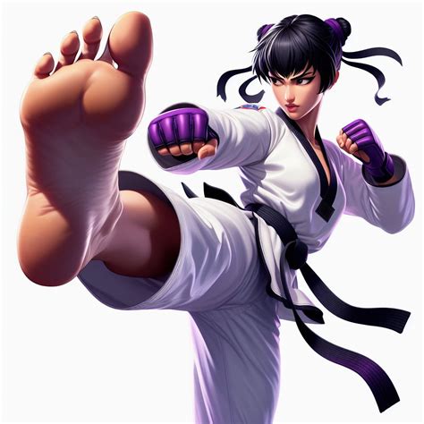 Taekwobdo Juri-Han foot kicking by Kicksoles on DeviantArt