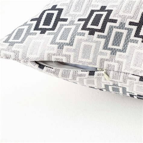 Buy My Bedding Checks Jacquard Cushion Cover- 65 x 65 cm- from Home ...