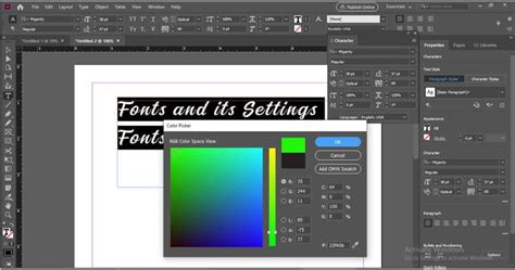 InDesign Change Font Type 的图像结果
