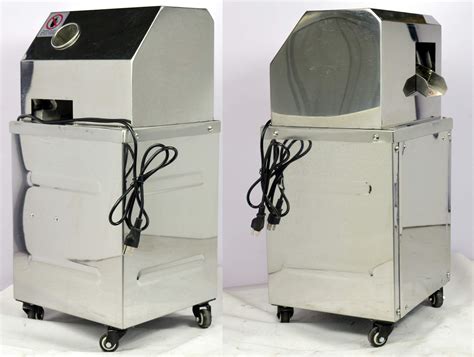INTBUYING Commercial Stainless Steel Sugarcane Juicer, Electric Sugar ...