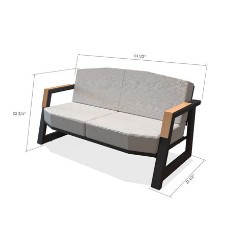 Frame Series Sofa Set - Two Seater Sofa | 2 single seater Sofa | Cente ...