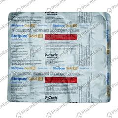 Rosuva Gold 10mg Strip Of 10 Capsules: Uses, Side Effects, Price ...