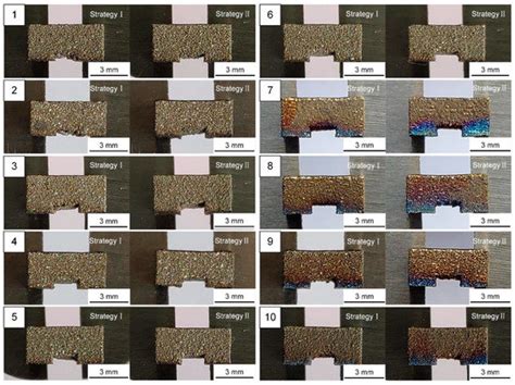 The Influence of Process Parameters and Scanning Strategy on Lower ...