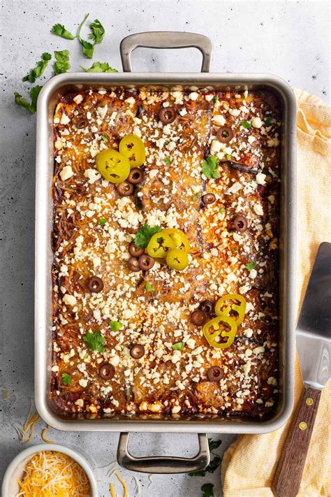 Vegetarian Eggplant Enchiladas | Gluten Free & More