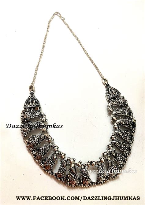 Oxidised necklace set! – Khushi Handicrafts