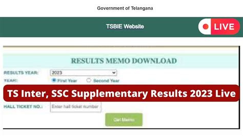 Manabadi TS Inter Supply Result 2023 OUT Live: Download Telangana 1st ...