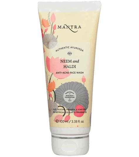 Neem and Haldi Anti-Acne Face Wash – Mantra Herbal
