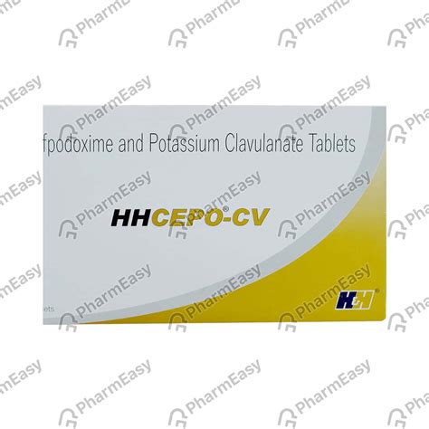 Hhcepo Cv 325mg Strip Of 10 Tablets: Uses, Side Effects, Price & Dosage ...