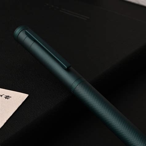 Buy Hongdian 1851 Dark Green Fountain Pen | Metal Pens Online|Hongdian ...