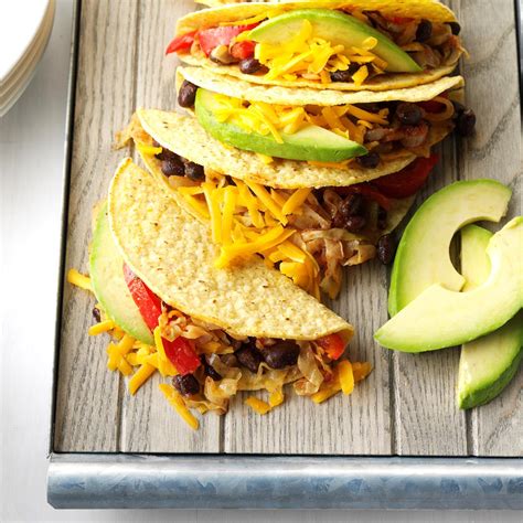 Veggie Tacos Recipe | Taste of Home
