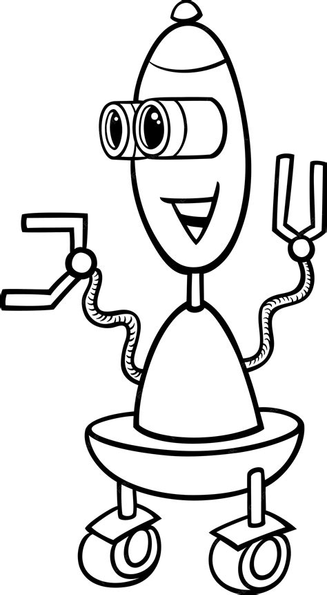 Cartoon Coloring Robot 的图像结果