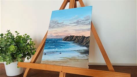 Acrylic Seascape Painting Tutorials 的图像结果