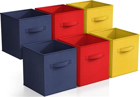 Sorbus Foldable Storage Cube Basket Bin - Great for Nursery, Playroom ...