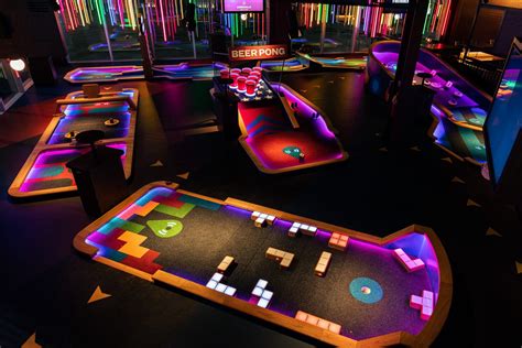 A Gigantic Tech-Infused Mini Golf Concept Bar Opens In Dallas