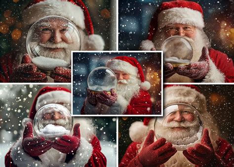 Snow Globe Digital Background BUNDLE – LSP Actions by Lemon Sky