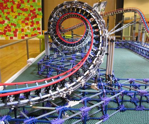 Dragon Fire - K'nex Model Roller Coaster | Roller coaster, Roller ...