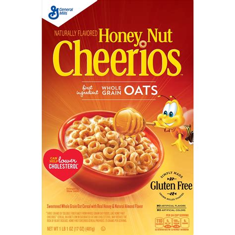 Honey Nut Cheerios Gluten Free Breakfast Cereal, 17 oz – Walmart ...