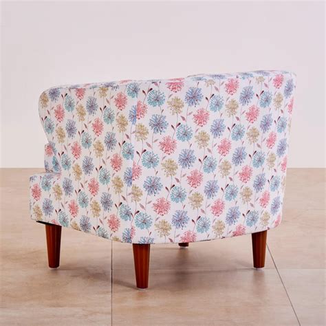 Buy Erin Fabric Accent Chair - Pink from Home Centre at just INR 31816.0