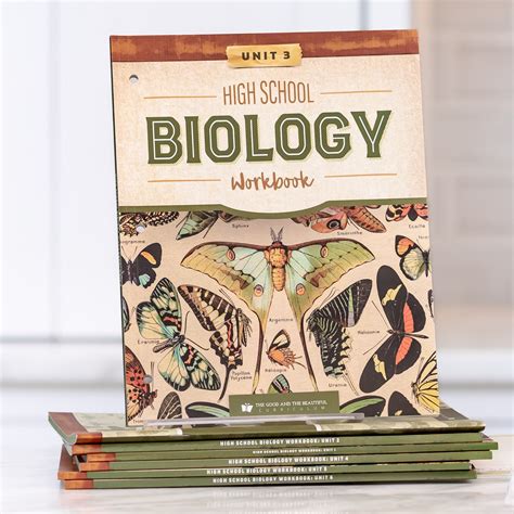 High School Biology Workbooks Set – The Good and the Beautiful