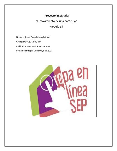 Image result for Proyecto Integrador Modulo 18 Octavio