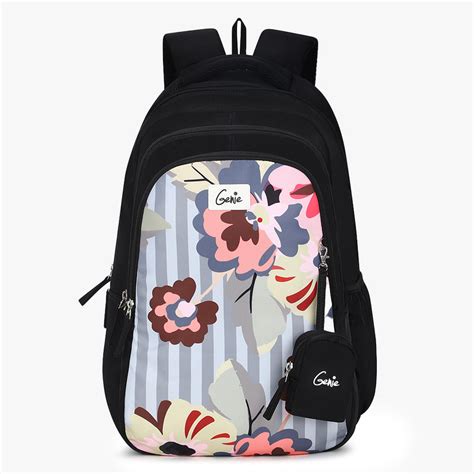 Buy Genie Lynda 36L Black School Backpack Online