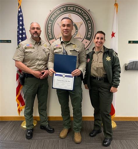 Congratulations,... - Riverside County Sheriff's Corrections