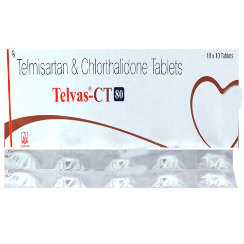 TELVAS CT 80MG TABLET Price, Uses, Side Effects, Composition - Apollo ...