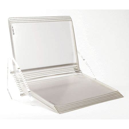 Tarifold Desk Reference Unit, 10 Pockets, Clear CD271 | Zoro