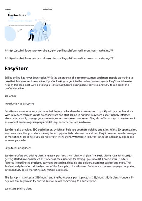 Image result for Easy Store Tutorial