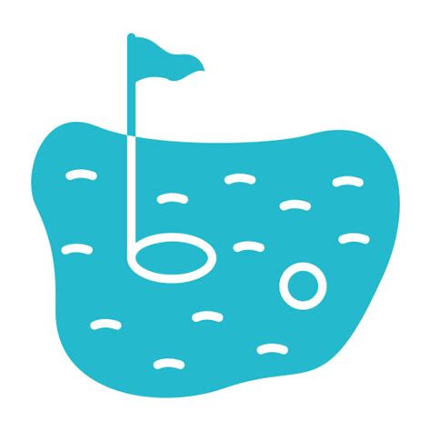 Golf Icon Color 的图像结果