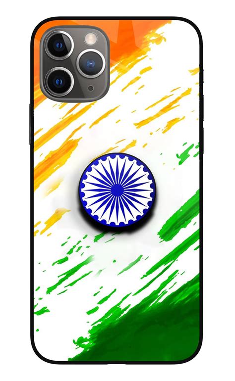 Buy Now Indian Flag Ashoka Chakra Glass Case for iPhone 11 Pro Max ...