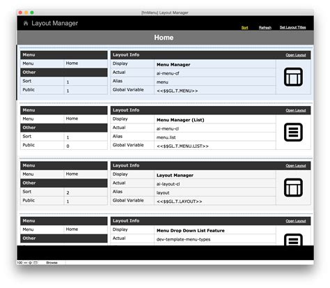 Image result for FileMaker Menu