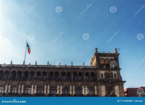 Palacio Nacional National Palace, Mexico City Stock Photo - Image of ...