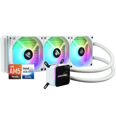 Buy Enermax Liqmax III 360 White A-RGB AIO CPU Liquid Cooler - 360mm ...