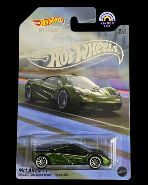 Hot Wheels NFT Cars (NFT Garage) - Kinder Logs