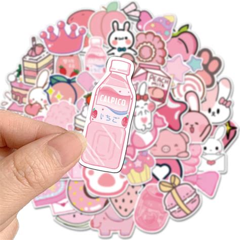 LANKEME 50PCS Cute Kawaii Stickers for Water Bottles, VSCO India | Ubuy