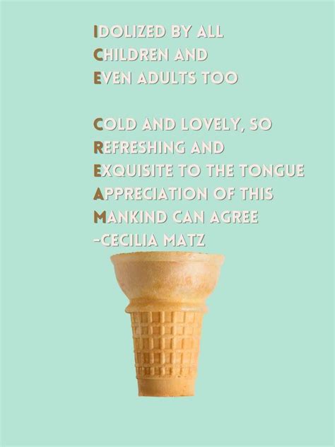 13 Ice Cream Poems That You'll Crave - Aestheticpoems