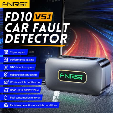 FNIRSI FD10 Car OBD2 Scanner Code Reader Clear Error OBD Diagnostic ...