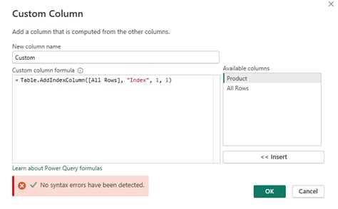 Indexing Matching in Power Bi 的图像结果