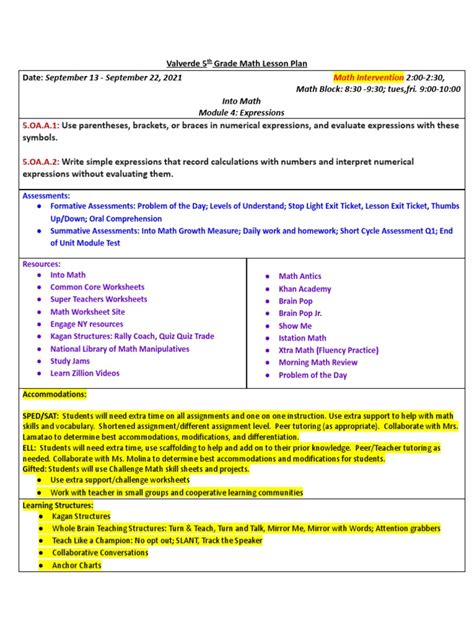 Image result for Grade 5 Module 4 Lesson 4 Homework