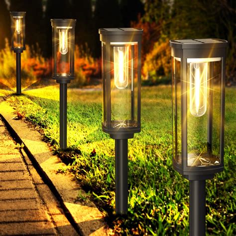 Pathway Driveway Lights Spacing Solar Powered Lighting