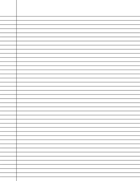 Free Printable Lined Paper Template Printable Lined Paper Paper | Lined ...