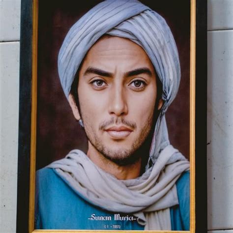 Jual hiasan dinding lukisan cetak sunan gunung jati plus bingkai uk65 ...