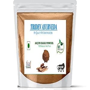 TRIDEV AYURVEDA | Arjun Bark Powder | Arjun Ki Chall For Natural Health ...