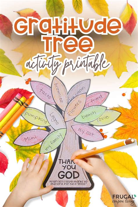 Thankful Tree: An Easy And Fun Printable Tree Template | Sunday school ...