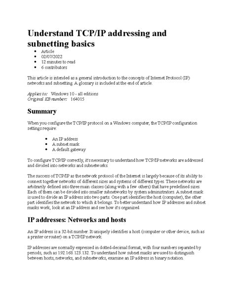 Image result for Networking IP Address Basics