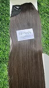 SkyHair BROWN 5 Clips based Straight PREMIUM Matte Finish Hair ...