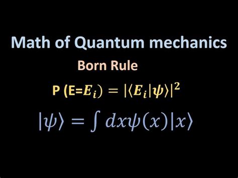 Quantum Entanglement Formula Fundamental Quantum Physics Equation